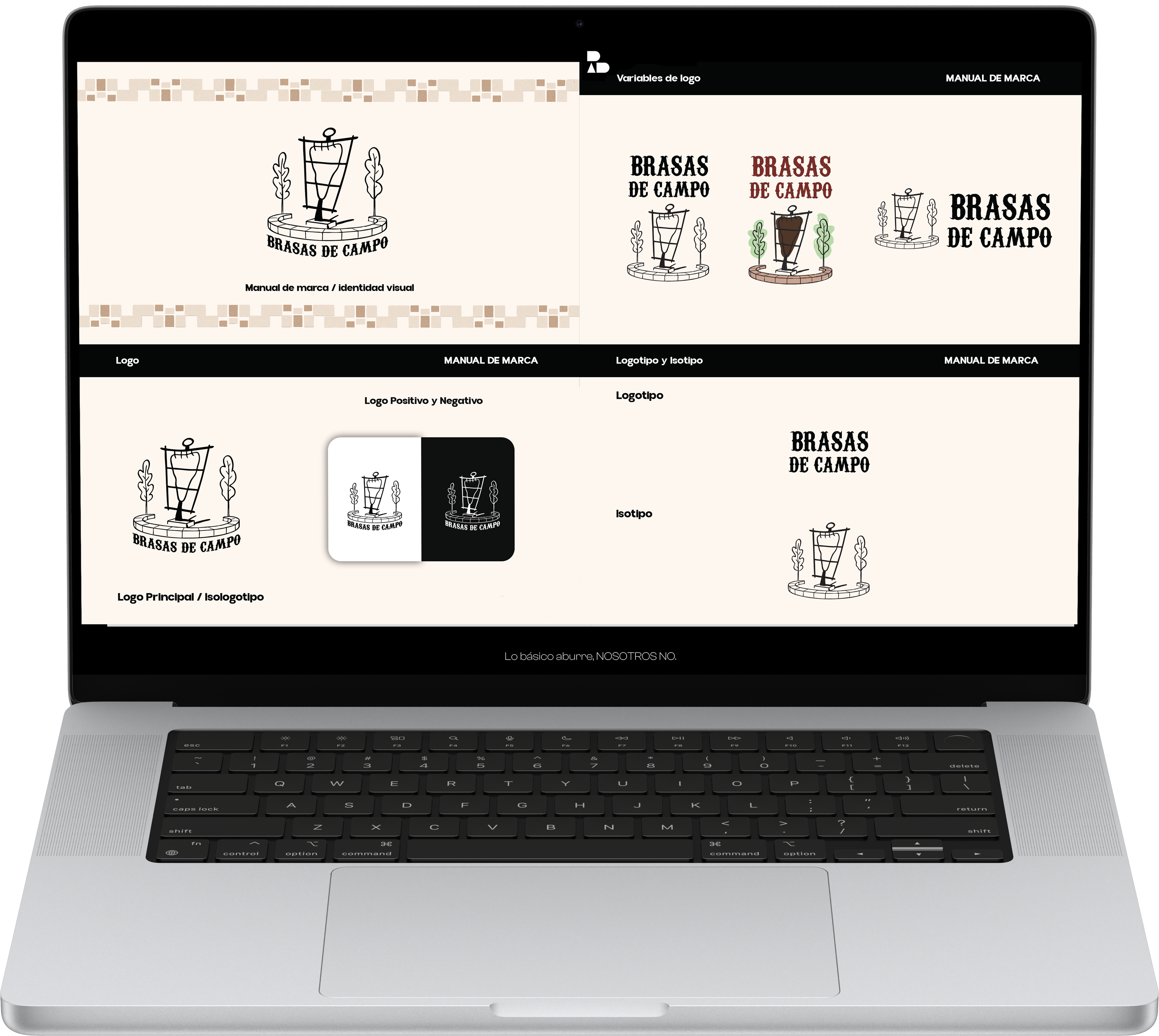 Proyecto de branding Brasas
