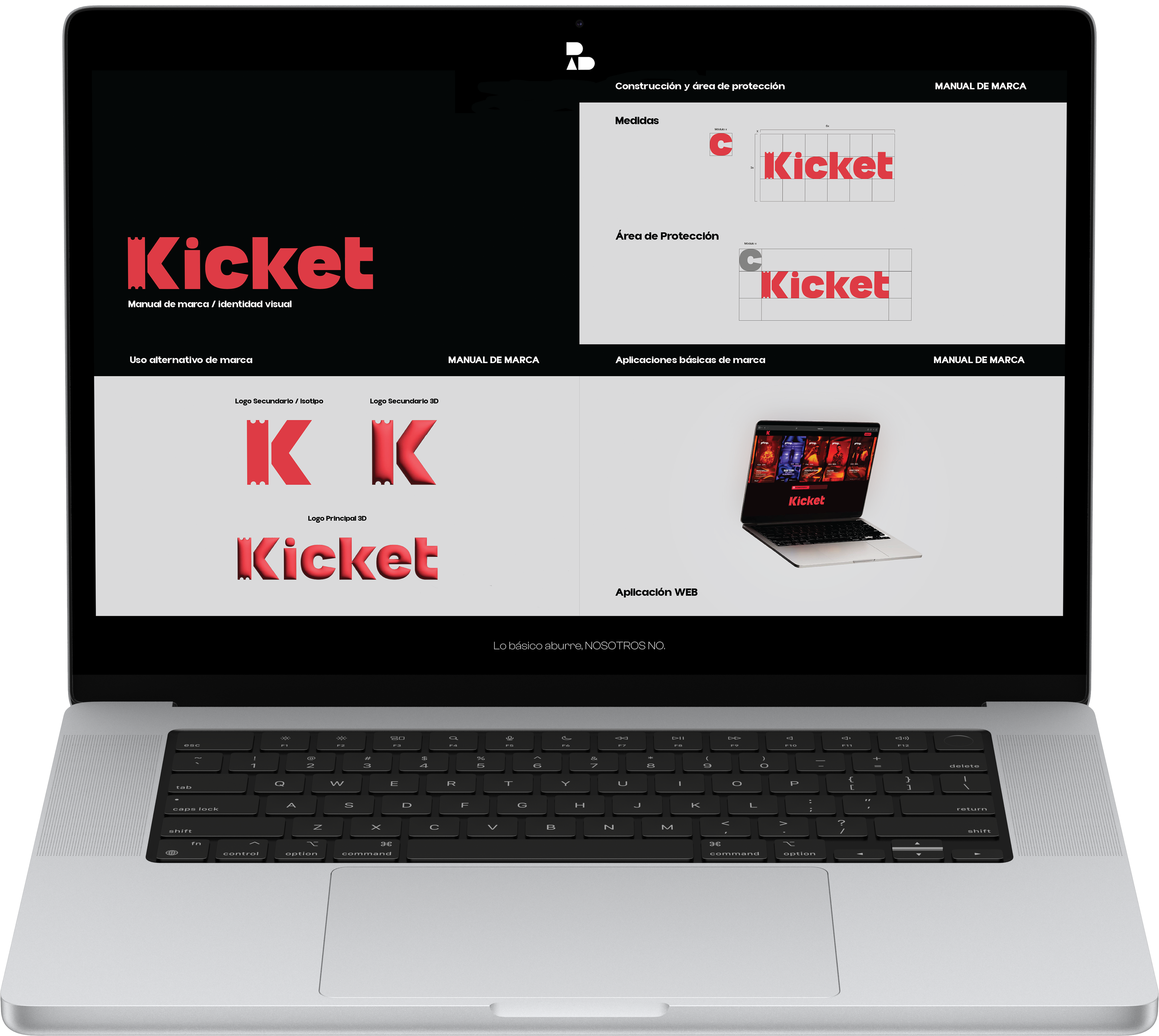 Proyecto de branding Kicket